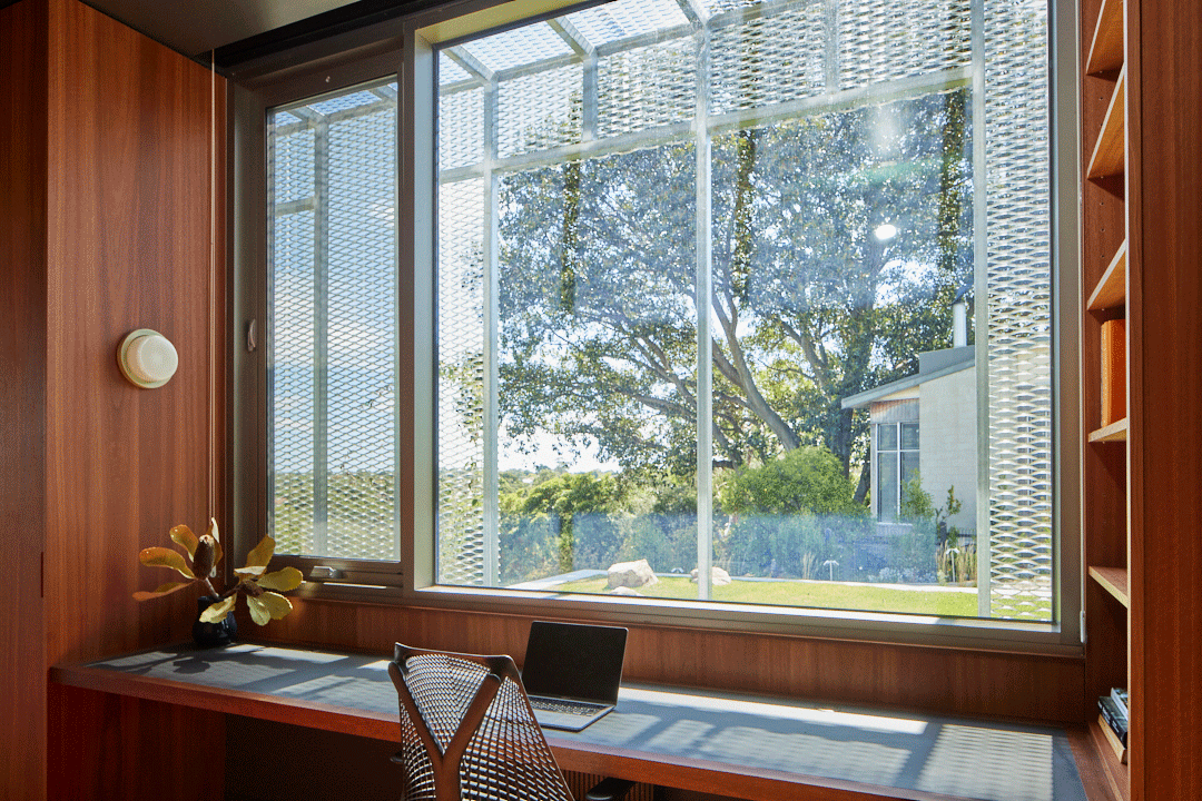 Dark coloured Cellular Blinds showing the Top-Down/Bottom-Up design