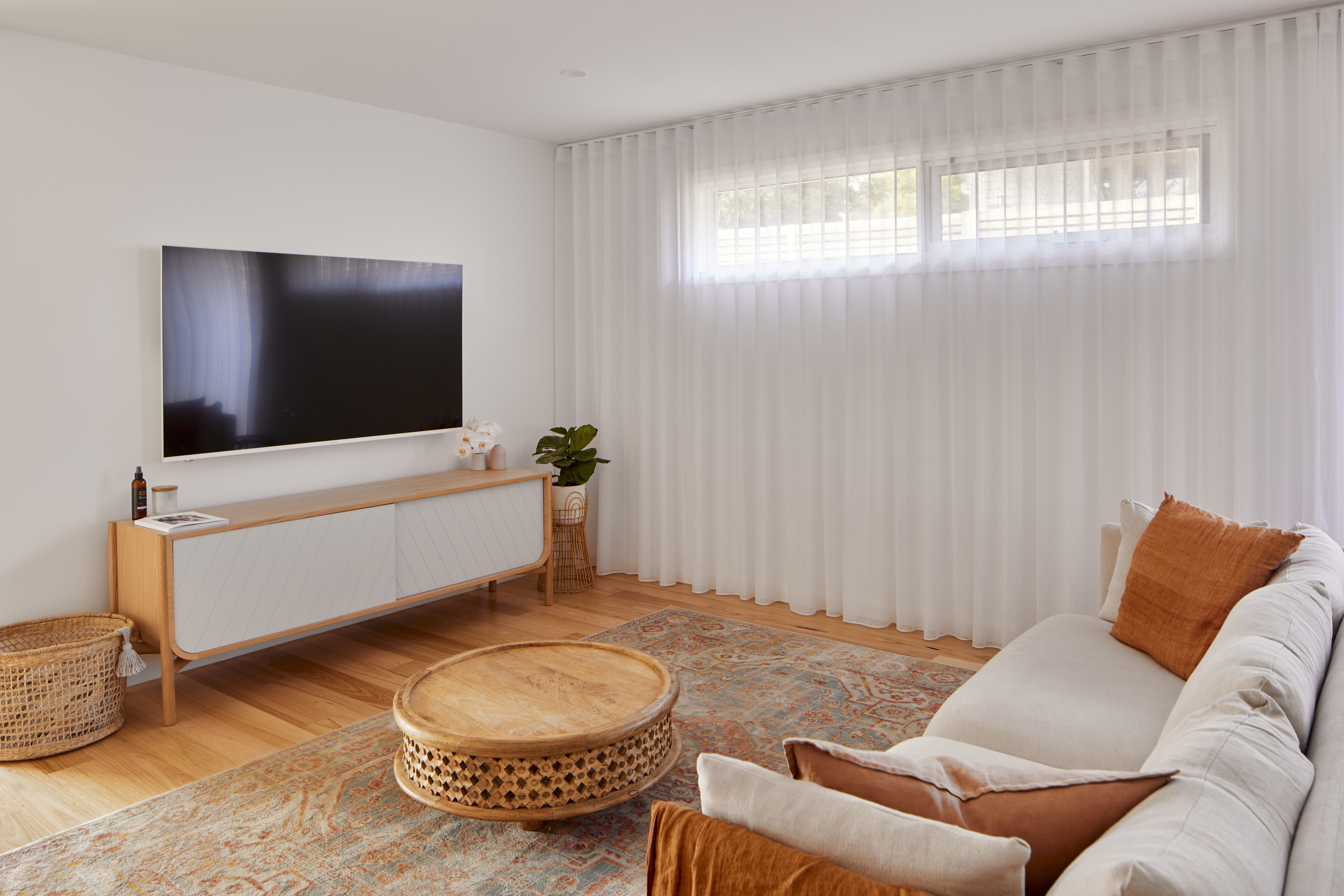 Wave Fold Sheer Curtains