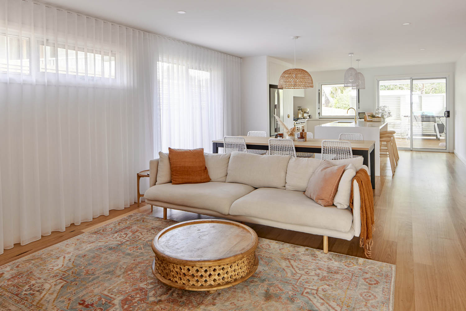 Wave Fold Sheer Curtains