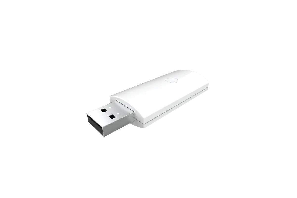 USB stick for motorised blinds