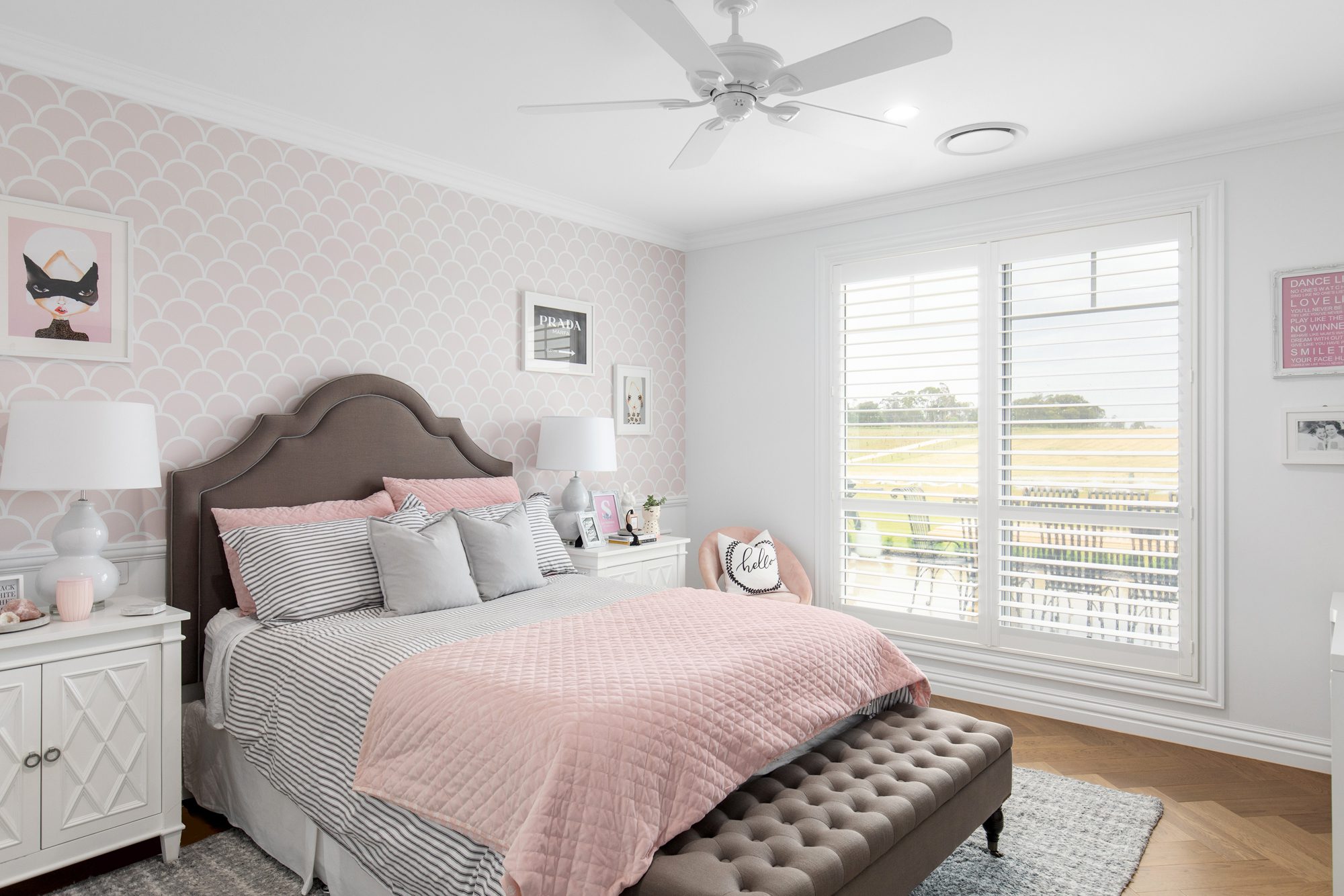 Bedroom Plantation Shutters