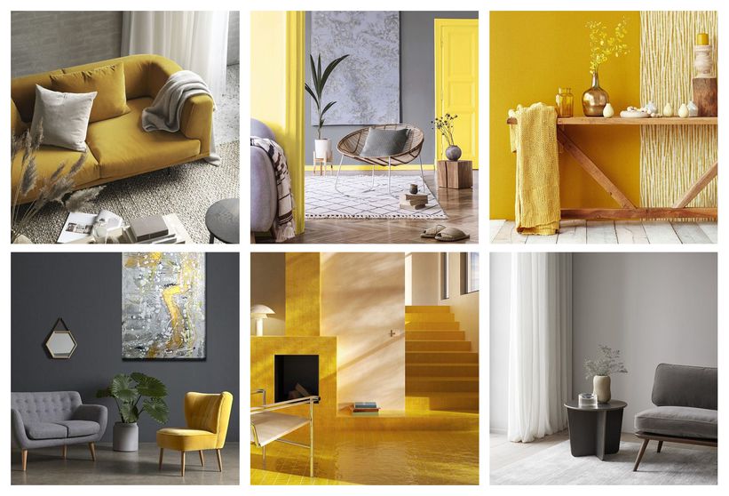 Yellow Mood Board