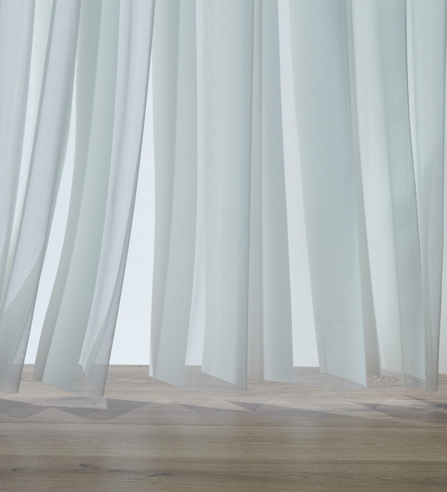 Off-white Veri Shade Blinds gently swaying